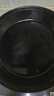 王源吉鑄鐵烤肉盤(pán)燒烤盤(pán)古法手工鐵鍋水煎包煎蛋早餐鍋平底鐵鍋煎鍋36cm 曬單實(shí)拍圖