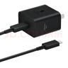 三星 Samsung 45W原裝旅行充電器套裝 適配三星S25+/S25Ultra/S24+/S24Ultra等手機(jī) 2025新版 黑色 曬單實(shí)拍圖