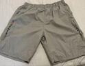 純棉五分褲夏季透氣短褲中青年男褲衩直筒休閑褲純色外穿沙灘中褲 卡其色+深灰色 2XL 曬單實(shí)拍圖