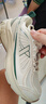 特步絕塵6跑鞋女運動(dòng)健身跑步復古經(jīng)典百搭減震回彈厚底增高鞋 帆白/絲絨松木色 37 曬單實(shí)拍圖