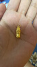 周大生黃金足金銅錢(qián)貔貅情侶掛墜生日禮物送女友 銅錢(qián)貔貅0.6g 曬單實(shí)拍圖