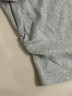 蓋璞Gap女裝2025秋季新款logo刺繡修身抽褶長袖T恤休閑上衣834688 淺灰色 M (165/88A) 亞洲尺碼 曬單實(shí)拍圖