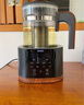 格麗思（GREENIS）煮茶壺養生壺 純鈦噴淋式加熱煮茶器一體式燒水壺蒸茶壺 辦公室蒸茶器茶水分離 電茶壺圍爐煮茶 深空灰禮盒裝（純鈦壺底-單直筒茶漏） 曬單實(shí)拍圖