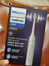 飛利浦（PHILIPS）【肖戰推薦】電動(dòng)牙刷鉆石3系 教師節禮物 情侶送男生女友 微泡水流HX5181/01皓月白 國家補貼 曬單實(shí)拍圖