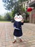 PawinPaw卡通小熊童裝25年秋季新款女寶寶小香風(fēng)套裝裙甜美 曬單實(shí)拍圖