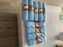 恒源祥羊毛線(xiàn)粗毛線(xiàn)團棒針線(xiàn)手工編織圍巾線(xiàn)織毛衣毛褲外套馬甲背心送針 湖藍色 6兩裝不送工具 曬單實(shí)拍圖