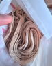 浪莎短絲襪女夏季超薄防勾絲7A抗菌耐磨棉底防滑吸汗女襪肉色中筒襪 曬單實(shí)拍圖