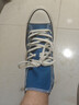 魯泰男款高幫帆布鞋內增高板鞋休閑時(shí)尚軟底透氣百搭潮流鞋情侶鞋 藍色 40 曬單實(shí)拍圖
