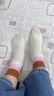 頂瓜瓜100%純棉襪子女冬季【10A抗菌防臭】吸汗透氣中筒女士商務(wù)休閑襪 曬單實(shí)拍圖