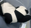 野獸派（THE BEAST）熊貓嘭嘭二合一法蘭絨暖香毯/抱枕汽車(chē)頭枕腰靠車(chē)載靠枕 曬單實(shí)拍圖