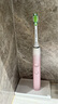 飛利浦（PHILIPS）【肖戰推薦】電動(dòng)牙刷聲波震動(dòng)鉆石升級款 生日紀念日禮物 送女友 1支刷頭 鉆石9系 櫻花粉 HX9911 曬單實(shí)拍圖