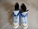 匡威（Converse）官方 1970S男女高幫運動(dòng)板鞋淺牛仔藍藍色A13289C A13289C 42 曬單實(shí)拍圖