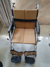 三貴（MIKI）日本手動(dòng)輪椅車(chē)老人家用輕便折疊小便攜代步助行免充氣胎CK-2 CK-1【11.2KG輕便折疊大輪】 曬單實(shí)拍圖