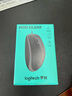 羅技（Logitech）M110 鼠標 有線(xiàn)鼠標 辦公鼠標 輕音鼠標 對稱(chēng)鼠標 黑色  曬單實(shí)拍圖