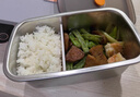 物克 無(wú)線(xiàn)可充電加熱保溫飯盒上班族辦公室學(xué)生戶(hù)外露營(yíng)旅行車(chē)載便當盒無(wú)水加熱智能溫控定時(shí)不插電 1L 16000mAh/C口快充/密封內膽/FH1 曬單實(shí)拍圖
