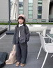 G.DUCKKIDS小黃鴨女童套裝秋冬2025新款洋氣兒童秋裝毛呢外套深秋女寶寶衣服 米杏色 90 建議1~2歲【 80-90cm】cm 曬單實(shí)拍圖