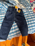 巴拉巴拉童裝兒童牛仔褲男童女童加絨褲子2024秋冬寬松哈倫褲208424108219 曬單實(shí)拍圖
