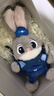迪士尼（Disney）瘋狂動(dòng)物城朱迪斜挎包兔子玩偶包毛絨玩具娃娃女孩生日禮物女朋友 曬單實(shí)拍圖