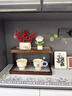 簡(jiǎn)漾桌面杯架亞克力中古置物架多層餐桌臺面杯架子咖啡店轉角收納展示 二層置物架 曬單實(shí)拍圖