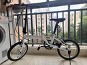 大行（DAHON）折疊自行車(chē)16英寸YUKI超輕迷你便攜男女式通勤單車(chē)KT610 白色  曬單實(shí)拍圖