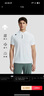 DESCENTE迪桑特TRAINING綜訓UPF50+防曬男士短袖POLO衫夏季 WT-白色 XL (180/100A) 曬單實(shí)拍圖