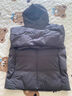 優(yōu)衣庫男裝女裝無(wú)縫羽絨連帽外套夾克羽絨服25秋冬新款478279 08 深灰色 L 曬單實(shí)拍圖