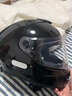 MT HELMETS摩托車(chē)頭盔雷神4全盔大尾翼男女夏季透氣機車(chē)賽車(chē)雙鏡片3C認證 閃光黑（標配透明鏡片） M 曬單實(shí)拍圖