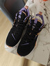 特步（XTEP）【門(mén)店同款】2024冬季新款御風(fēng)TD實(shí)戰籃球鞋男 黑/藤蘿紫 44 曬單實(shí)拍圖