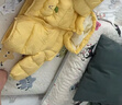 巴拉巴拉童裝兒童羽絨服寶寶女童男童2025冬裝新款嬰兒外套保暖上衣萌趣 黃色小南瓜31004-白鴨絨 80 （充絨量64g 適合9-12個(gè)月） 曬單實(shí)拍圖