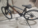 鳳凰上海鳳凰山地車(chē)自行車(chē)男士女式學(xué)生成人變速寬胎越野公路賽單車(chē) 【鋼架/全套競速軸承】條輪消黑 26寸24速【建議身高158-188cm】 曬單實(shí)拍圖