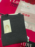 彩羊（Fazeya）恒源祥集團100%純羊毛打底連衣裙毛衣裙女秋冬款長裙子中長款過膝 大地灰 XL 曬單實拍圖