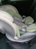 任道兒童安全座椅汽車(chē)用0-12歲嬰兒寶寶車(chē)載可坐躺360旋轉i-Size認證 I-SIZE認證旗艦版-椰奶白+支撐腿 曬單實(shí)拍圖