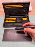 HOTO小猴電動(dòng)螺絲刀套裝家用精密便攜修電腦手機維修工具精修工具本 曬單實(shí)拍圖