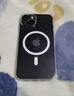 倍思 適用蘋(píng)果14手機殼磁吸充電 iPhone14保護套高端Magsafe磁吸殼超薄氣囊防摔手機殼男女款 透明 曬單實(shí)拍圖