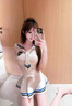 姬欲性感清純JK學(xué)生裝水手服主播空姐內衣制服睡衣角色扮演攻速戰袍 奶甜?；ㄌ籽b+白藍學(xué)生襪 M 【80-110斤】 曬單實(shí)拍圖