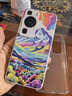 搗旦國度華為p60pro磁吸art新款手機殼p50創(chuàng  )意40por情侶男女七彩藝術(shù)硅膠超薄全包鏡頭邊框保護套 七彩山川-普通殼 華為P60/華為P60pro 曬單實(shí)拍圖