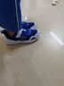 特步（XTEP）童鞋革面魔術(shù)貼跑鞋男女童基礎版運動(dòng)鞋 深邃藍/里昂藍/新白色 36 曬單實(shí)拍圖