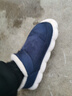 擎晨德國棉拖鞋防滑老人男女款冬天新款全包跟外穿加厚毛絨厚底保暖鞋 【德國超厚絨】藏青保暖0臭腳 36 37 適合35/36 曬單實(shí)拍圖