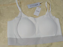 婷美吊帶少女內衣初高中生女大童發(fā)育期背心青少年二三階段文胸 白2XL 曬單實(shí)拍圖