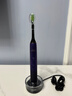 飛利浦（PHILIPS）【肖戰同款】電動(dòng)牙刷鉆石9系 智臻亮白去除99.9%牙漬微泡水流科技 成人情侶款 生日38女神節禮物 HX9911/69【絕絕紫】 曬單實(shí)拍圖