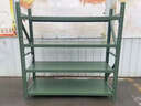信京貨架倉儲重型倉庫加厚置物架軍綠色裝備器材架 長(cháng)200寬60高200cm 曬單實(shí)拍圖
