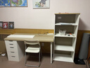 宜家（IKEA）LAGKAPTEN拉格開(kāi)普書(shū)桌辦公桌帶抽屜家用學(xué)生臥室小書(shū)桌 1抽屜柜 仿橡木/白140x60x73cm 曬單實(shí)拍圖