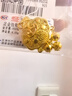 周六福  黃金吊墜女款足金小福鈴掛件送女友禮物 計(jì)價(jià) 4.60g 曬單實(shí)拍圖