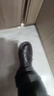 海瀾之家HLA皮鞋男頭層牛皮鞋子男士秋冬正裝商務(wù)休閑鞋男 010A 黑色 42 曬單實(shí)拍圖