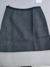 尚都比拉閃銀輕奢性感半身裙女冬季含羊毛保暖A字裙小個(gè)子修身顯瘦短裙 曬單實(shí)拍圖