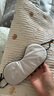 無(wú)印良品（MUJI）便攜式?jīng)龈须p面眼罩 遮光 附收納袋 居家旅行睡眠 藏青色 長(cháng)23cm*寬9.5cm 曬單實(shí)拍圖