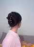 兩世歡閃鉆星星抓夾大號磨砂發(fā)夾女后腦勺高級感絲絨鯊魚(yú)夾發(fā)卡發(fā)抓發(fā)飾 高級感絲絨-星星抓夾 曬單實(shí)拍圖