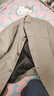 皮爾卡丹（pierre cardin）春秋季新款男士夾克商務(wù)休閑中年大碼純色翻領(lǐng)韓版修身風(fēng)衣外套 淺灰色1048 2XL 【建議145-155斤】 曬單實(shí)拍圖
