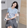 歐莎2025年秋季女新款復(fù)古白色蕾絲花邊長(zhǎng)袖T恤通勤打底衫上衣 白色 XL 曬單實(shí)拍圖