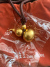 周生生新年禮物古法黃金項鏈 足金傳承葫蘆吊墜繩鏈款91199Z計價(jià)14.95克 曬單實(shí)拍圖